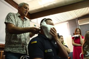 Як діяти у разі аварії на ЗАЕС: у Запоріжжі фахівці ДСНС провели спеціальний тренінг (ФОТОРЕПОРТАЖ)