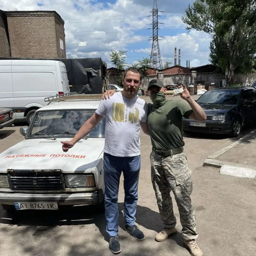 Натяжные потолки после ракетных ударов