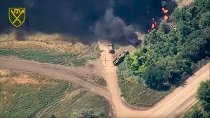 На Запоріжжі артилерія  ЗСУ знищила одразу 7 вантажівок окупантів: вражаюче відео (+КАРТА)