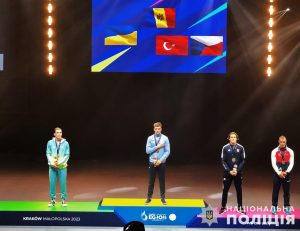 Запорізький поліцейський став срібним призером Європейських ігор-2023 (ФОТО)
