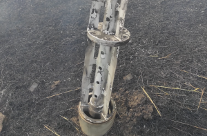 Запорізький військовий опублікував фото використання росіянами касетних снарядів