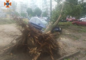 “Небезпечне метеоявище”: з’явилися нові подробиці наслідків негоди у Запоріжжі (ФОТО)