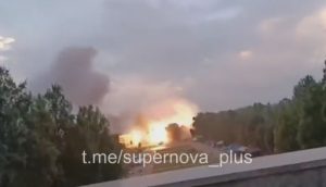 Опубліковано відео другого ракетного удару по готелю “Рейкарц” у Запоріжжі