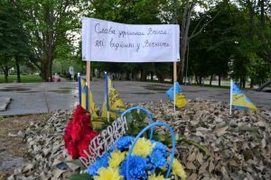 В Запоріжжі вандали пошкодили простір для вшанування загиблих воїнів
