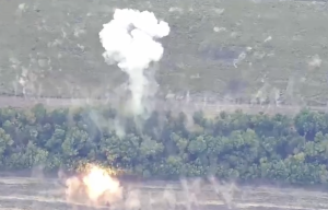 ЗСУ уразили російський “Ураган” на Запоріжжі: опубліковано ефектне відео