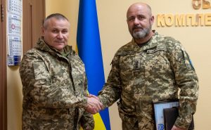 Командувач Тарнавський представив нового очільника  обласного ТЦК у Запоріжжі (ФОТО)