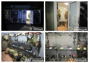 У Запоріжжі чоловік пограбував магазин військової амуніції і вкрав транспортний засіб (ФОТО)