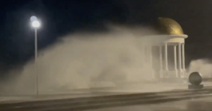 У Бердянську затопило вулиці (ВІДЕО)