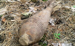 У Запоріжжі на березі Дніпра виявили мінометну міну часі минулих війн