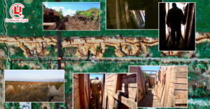 Як влаштовані фортифікації росіян навкола Токмака (ФОТО)