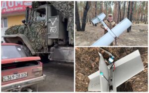 Росіяни показали наслідки прильоту нового дрона-камікадзе ЗСУ на Херсонщині (ВІДЕО)