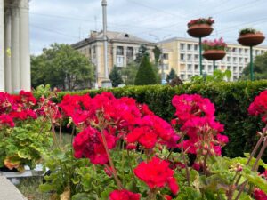 У Запоріжжі триває висадка квітів (ФОТО)