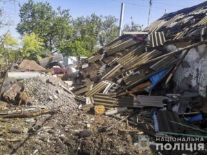 Запорізькі поліцейські зафіксували наслідки близько 350 ворожих влучань