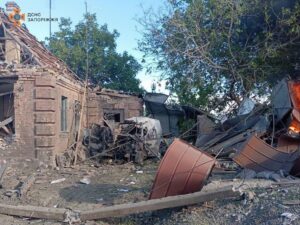 Сапери ДСНС знищили два касетних елементи від РСЗВ «Ураган»