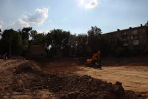 У Запоріжжі за півроку з нуля побудують підземну школу: ФОТО з місця будівництва