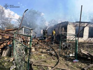 На Запоріжжі через ворожі обстріли виникло дві пожежі