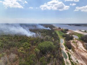 На Запоріжжі за добу вигоріло 4,6 га відкритих територій: постраждала плавнева зона (ФОТО)
