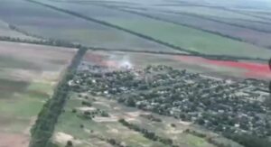 128-ма бригада ударними дронами проводить демілітаризацію Нестерянки під Оріховом (ВІДЕО)