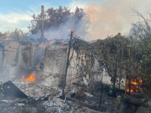 Внаслідок обстрілів поранено людину й зруйновано 9 будинків на Запоріжжі