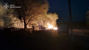 На Запоріжжі через обстріл загинув чоловік: у ДСНС розповіли подробиці (ФОТО)