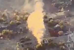 Горіла і не втекла: як українські військові знищили ЗРК “Стріла-10” у Пологах (ВІДЕО)