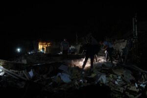 Наслідки нічної атаки КАБами на Запоріжжя (ФОТО)