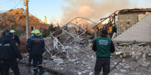 Екоінспектори дослідили ділянки, уражені авіаударом у Запоріжжі