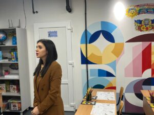 Харченко у Запоріжжі розповіла про реакцію Зеленського на підземну школу та про бюджет освіти у 2025 (ФОТО)