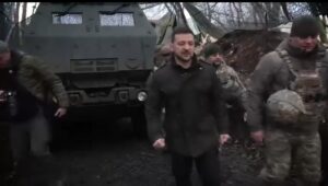 Зеленський відвідав Запорізький напрямок та вручив нагороди (ВІДЕО)