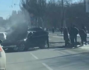 В Запорожье произошло серьезное ДТП на ул. Победы (ВИДЕО)