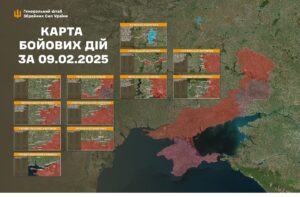 Оперативна інформація по Гуляйпільському та Оріхівському напрямках (КАРТА)