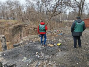 В одному з районів Запоріжжя виявили стихійне звалище (ФОТО)