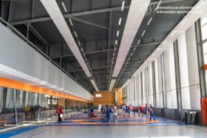 У Запоріжжі відновив роботу легкоатлетичний манеж після кількох років простою