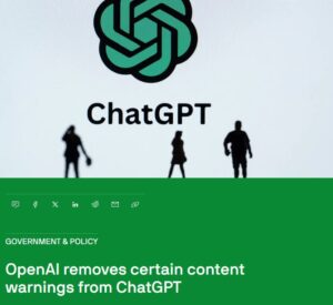 ChatGPT ослабил цензуру: какие темы запросов теперь доступны