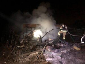 В Кушугуме КАБ попал в дачный кооператив: уничтожены дома (ФОТО)