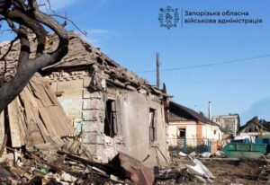 Під Запоріжжям через артобстріл поранено чоловіка