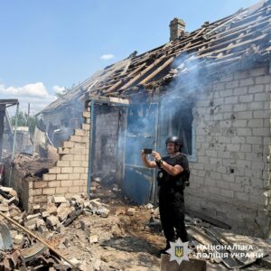 У поліції показали наслідки ударів по Запорізькій області (ФОТО)