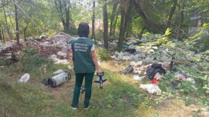 У Запоріжжі виявили декілька осередків незаконного скидання сміття (ФОТО)