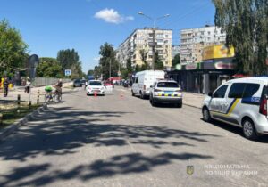 Поліція прокоментувала ДТП, в якому авто збило дитину в Запоріжжі (ФОТО)