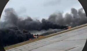 СБУ у прямому ефірі показала, як палить  ТУ-95 на російських аеродромах (ВІДЕО)