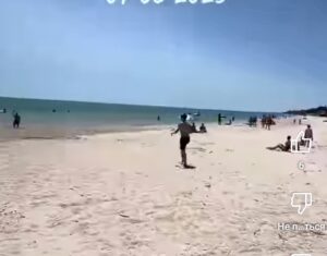 Як виглядають пляжі Кирилівки на початку літа-2025 (ВІДЕО)