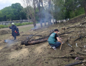 Оголошено ще один район Запоріжжя, який постраждав від ракетного обстрілу (ФОТО)