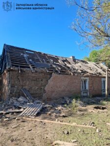 Внаслідок обстрілу поранено чоловіка: майже 600 ударів за добу на Запоріжжі