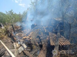 У поліції показали наслідки руйнувань від обстрілів на Запоріжжі (ФОТО)