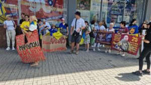 У Запоріжжі відбулася щотижнева акція на підтримку військовополонених (ФОТО, ВІДЕО)