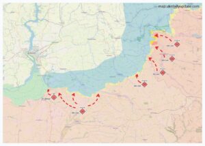 Військова обстановка в Запорізькій області: ворог штурмує Кам’янське та накопичує резерви (КАРТА)