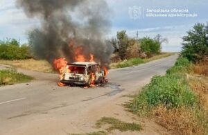 Fpv-дрон атакував цивільну автівку в Запорізькому районі: є загиблі