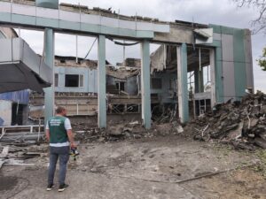 Екологи оцінили наслідки удару по Запоріжжю 10 серпня