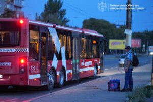 В Запорожье запустили новый маршрут с большими автобусами из Европы (ФОТО)