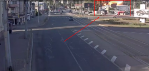 Опубліковано відео моменту ворожого удару по автовокзалу в Запоріжжі